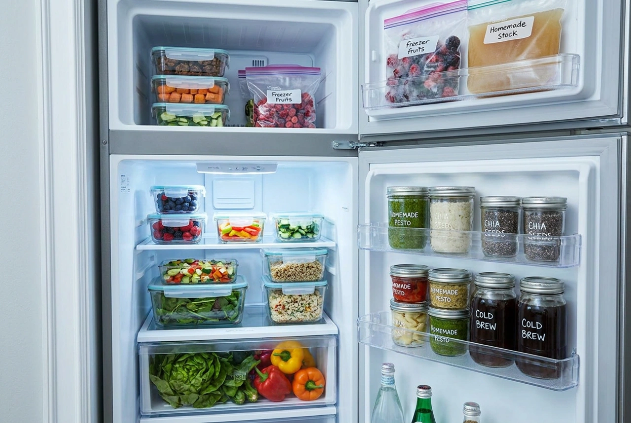 Optimising a Small Freezer: Smart Stock Management and Thermodynamics