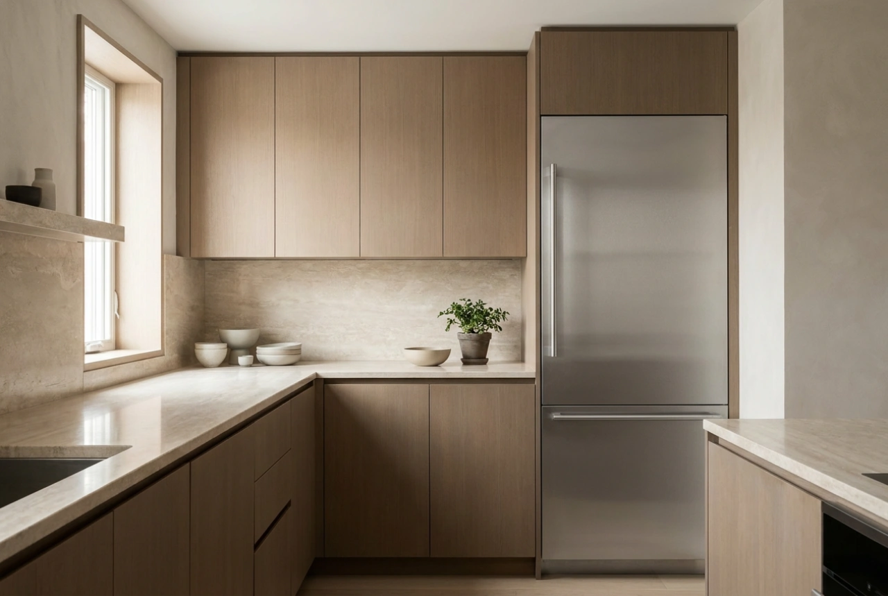 How to Prepare the Space for a Built-In Refrigerator with an Ice Maker
