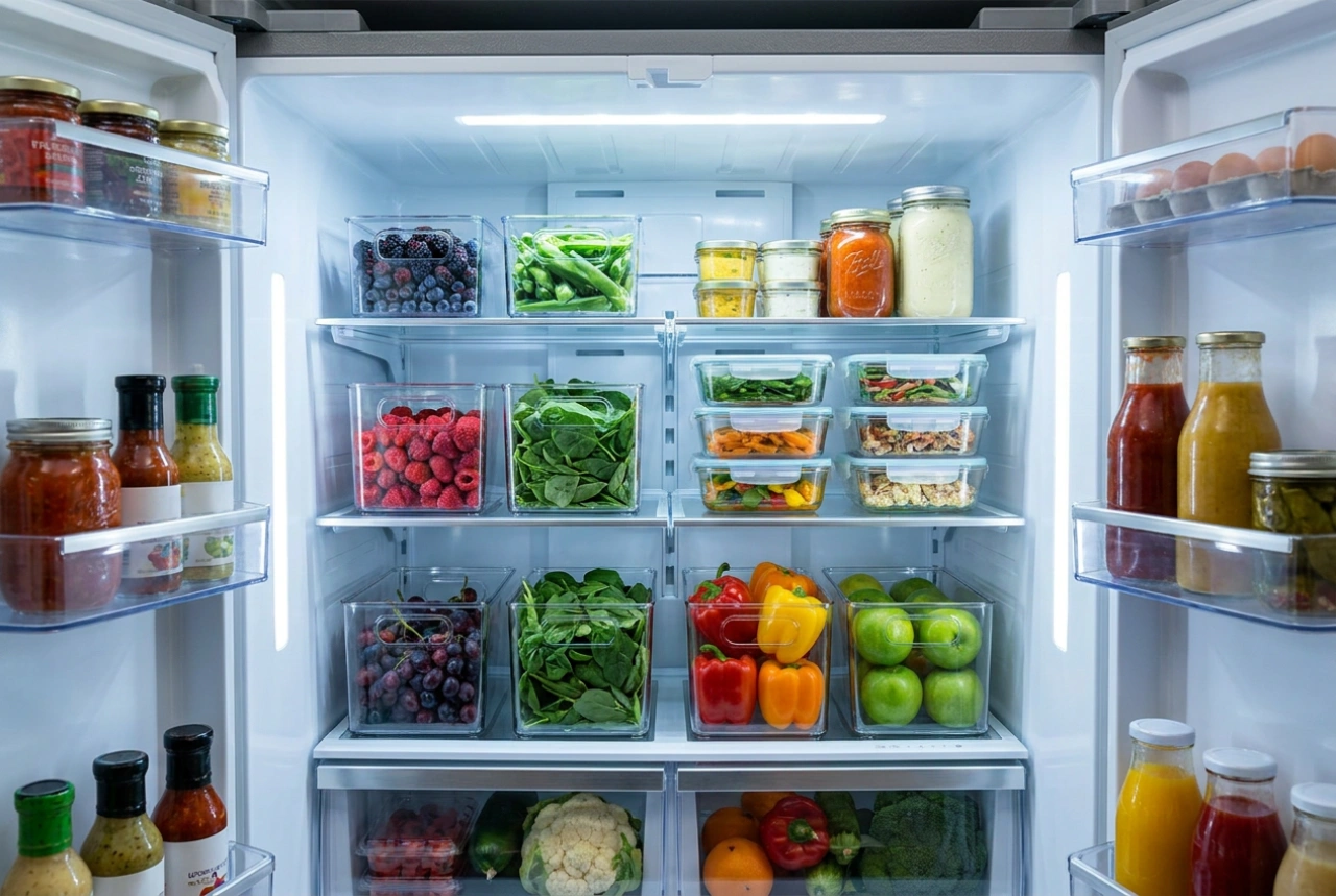 How to Organize a Bottom-Drawer Refrigerator