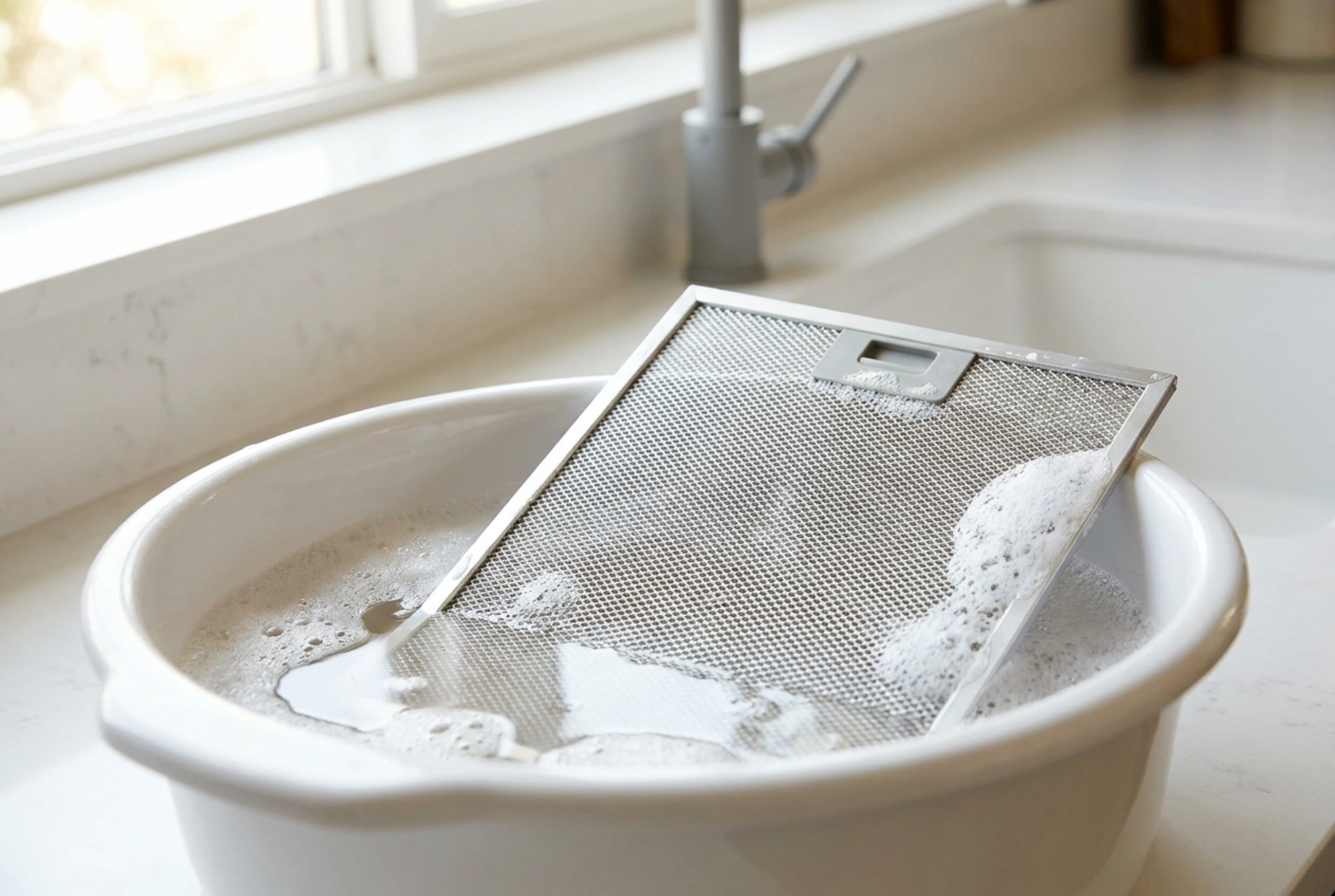 How to Safely Clean an Aluminium Range Hood Filter Without Damaging the Mesh