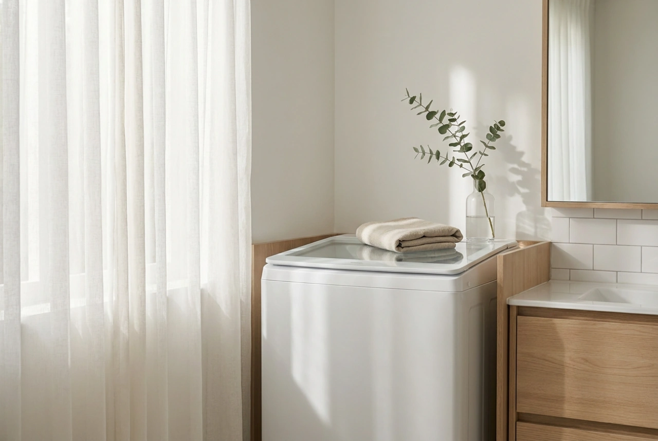 Top-Loading Washing Machines in Practical Bathroom Planning