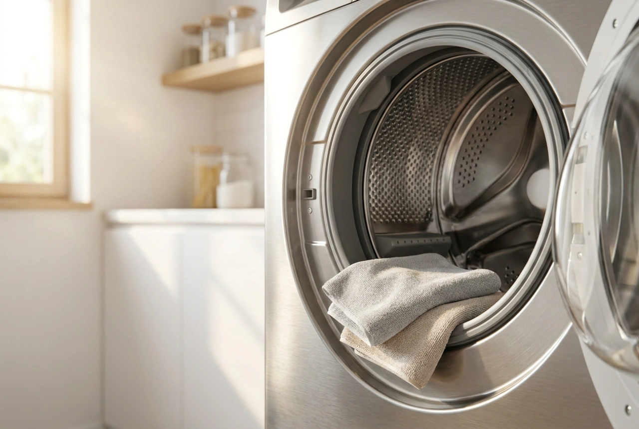 How to perform the first run of a washing machine without errors